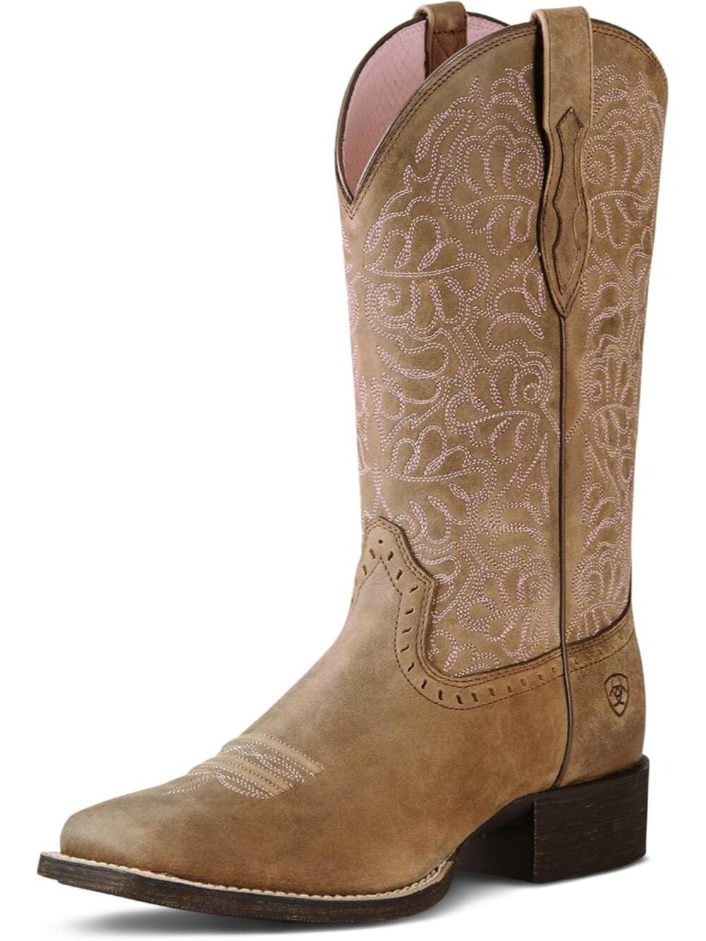 Women’s Naturally Rich Round Up Remuda Western Work Cowboy Boots